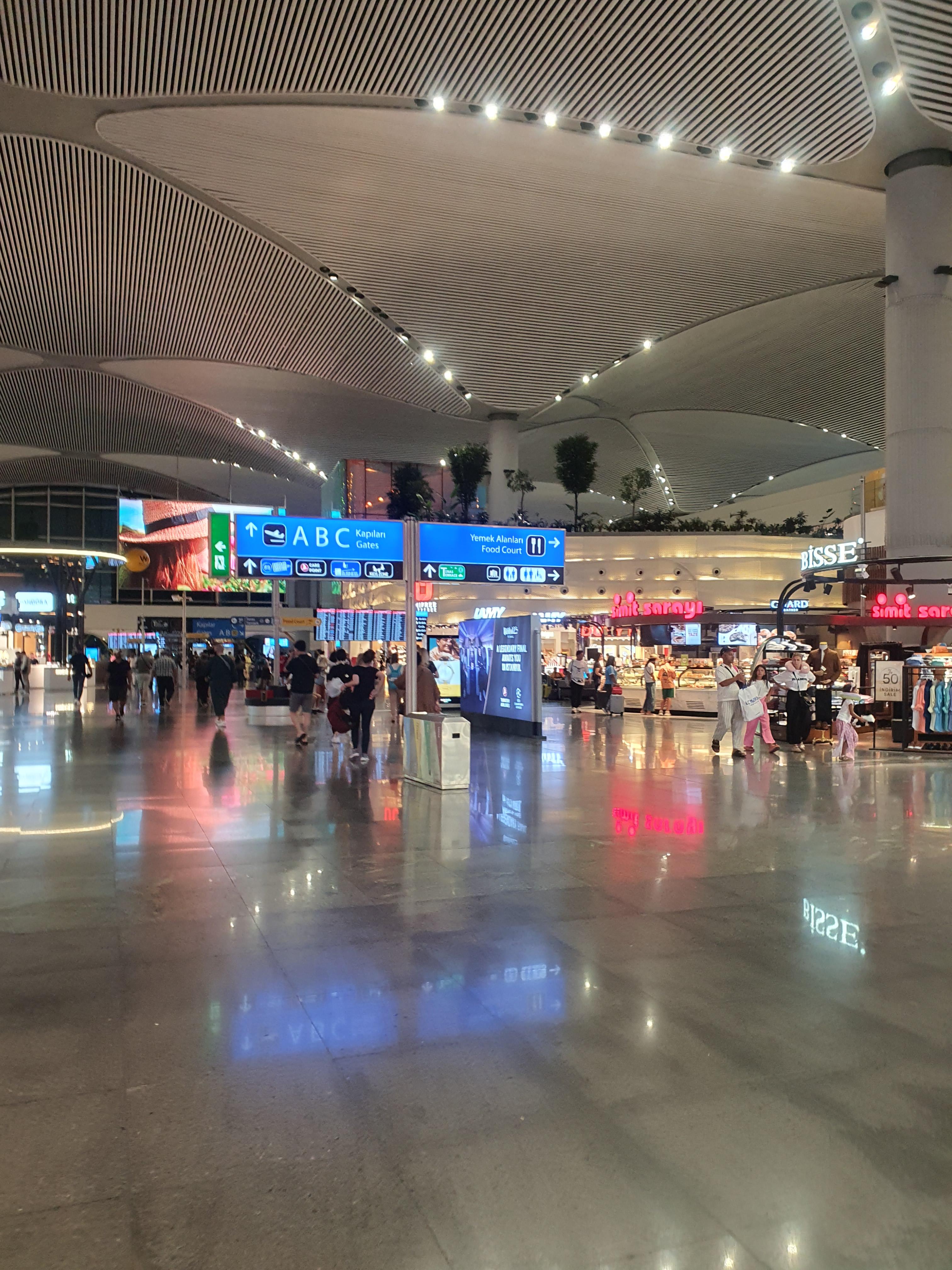 튀르키예 패키지 여행 - 9일차 이스탄불 IGA라운지, 대한항공 KE956