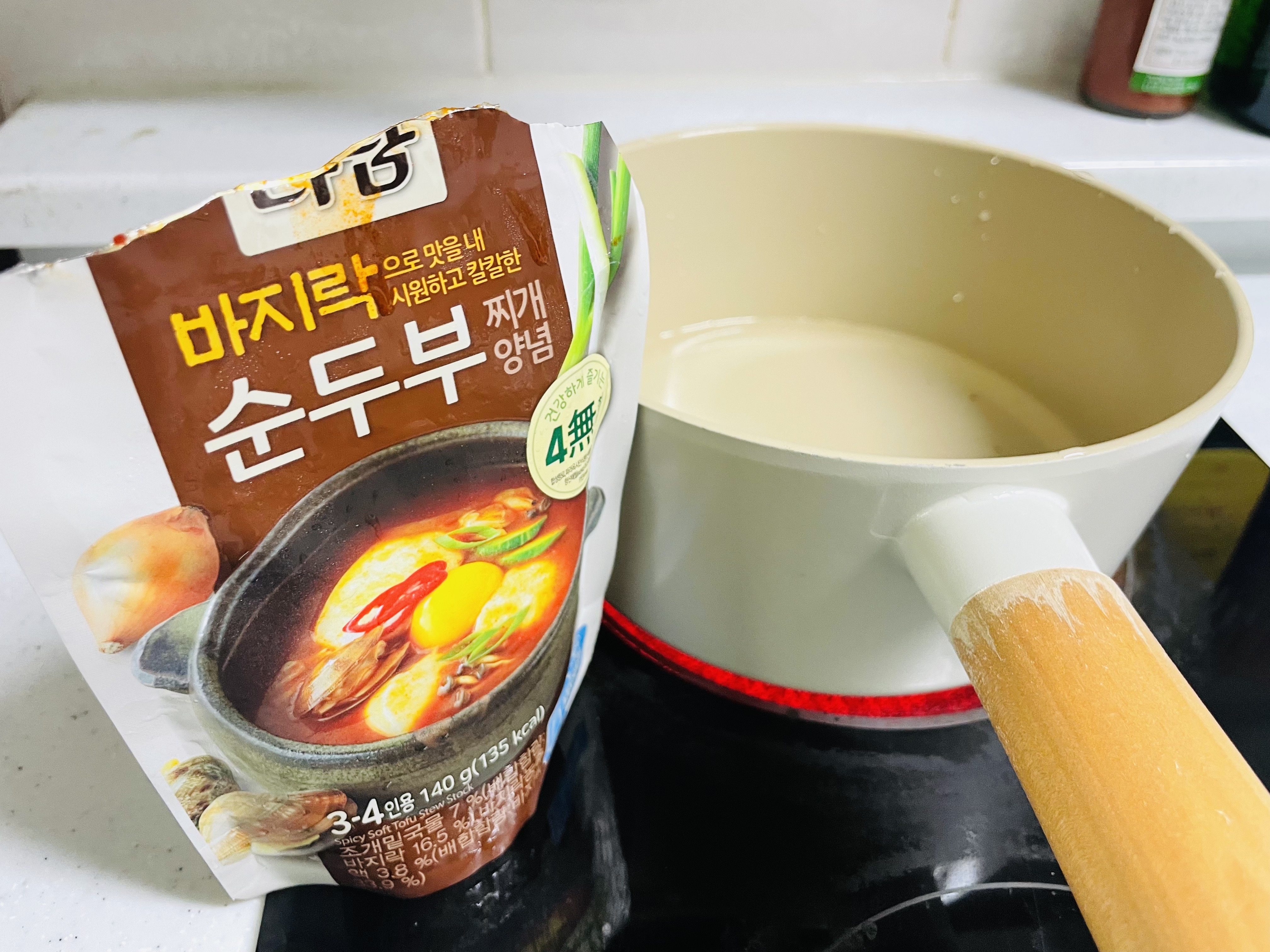 순두부 쫄면 찌개