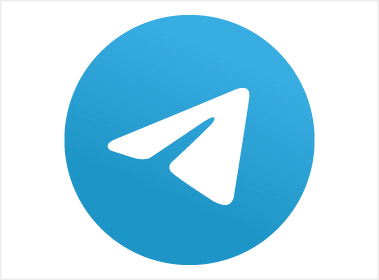  텔레그램(TELEGRAM) 로고 AI 파일(일러스트레이터)