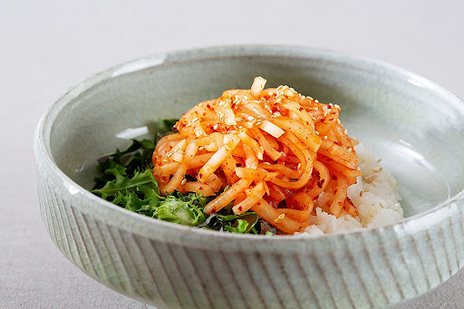 무 생채 비빔밥 맛있게 만드는 방법5