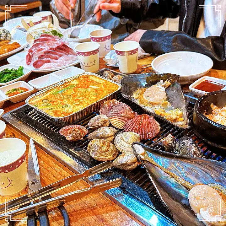 어서와 한국살이는 처음이지 조개구이 칼국수 날치알밥 콘치즈 뉴질랜드 4형제 막내 앤디 편 당진 삽교 맛집 위치