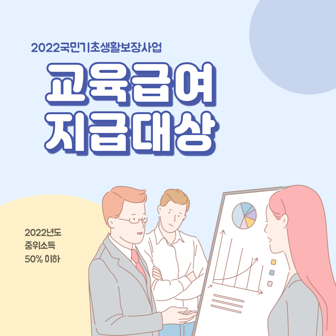 2022 국민기초생활 보장사업 교육급여