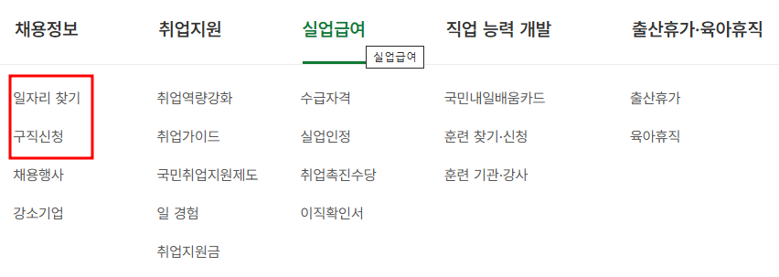 실업급여신청 방법