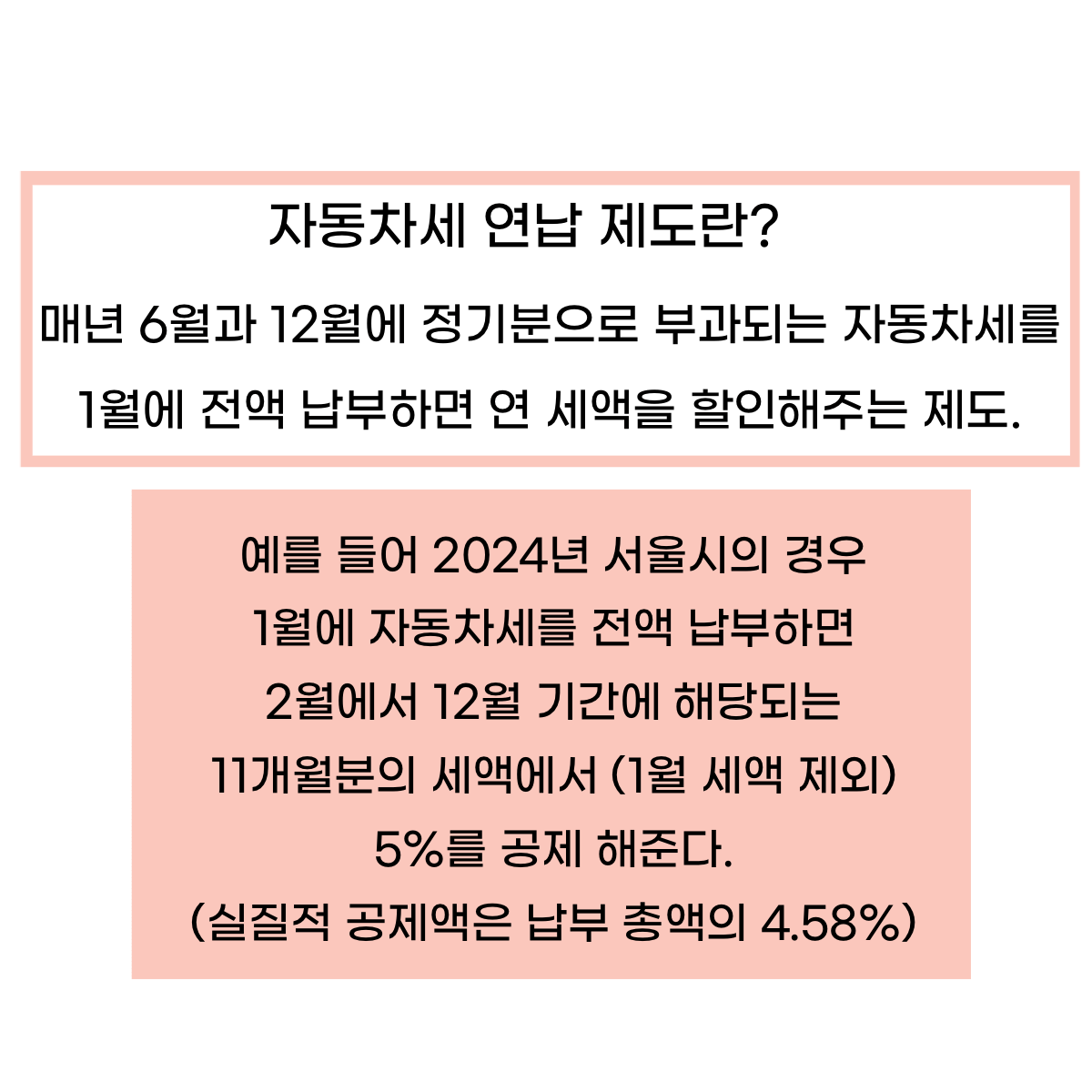 자동차세 1월 연납