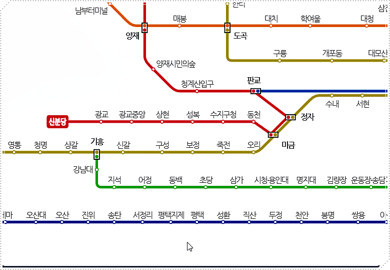 지하철 교통정보