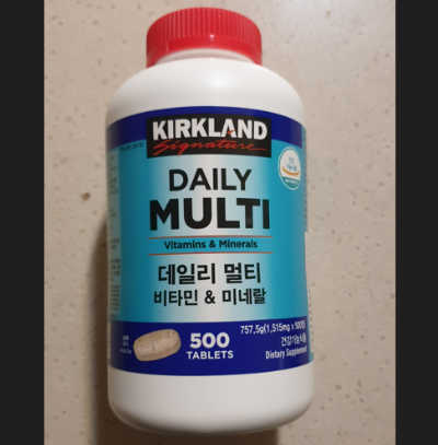 커클랜드사의-종합비타민(KIRKLAND-DAILY-MULTI-Vitamins-&-Minerals)