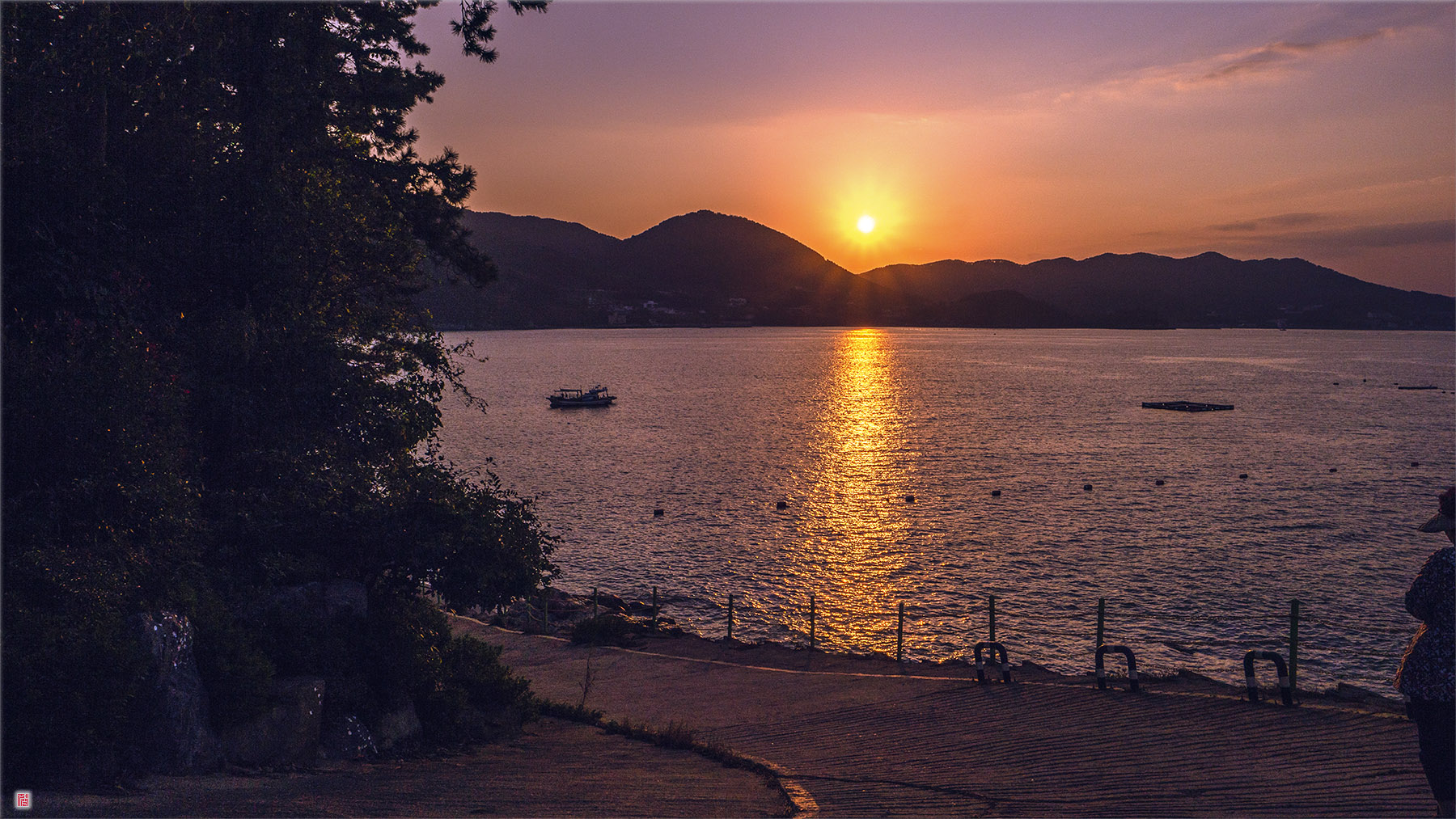  이수도 일몰_거제