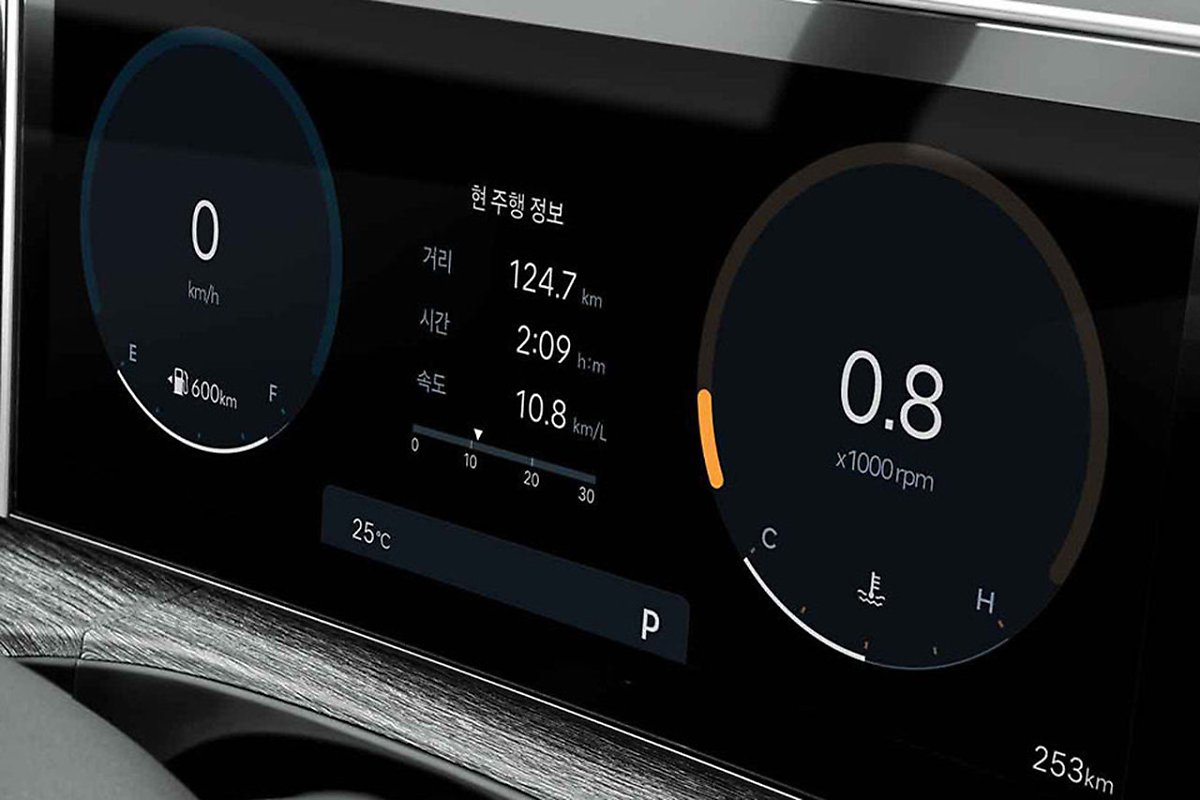 현대자동차가 최근 신차들에 적용하고 있는 디지털 클러스터 디자인 업그레이드를 진행한다.