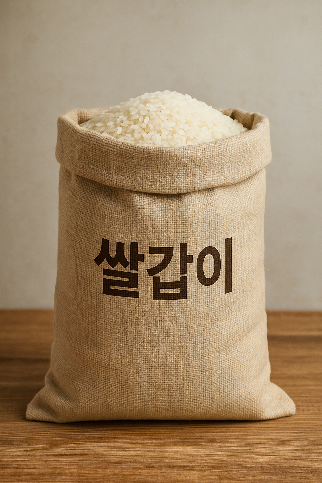 대한민국 식량안보 위기 경고 이미지
