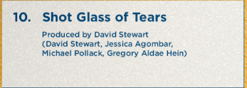 열 번째 트랙 &#39;Shot Glass of Tears&rsquo;