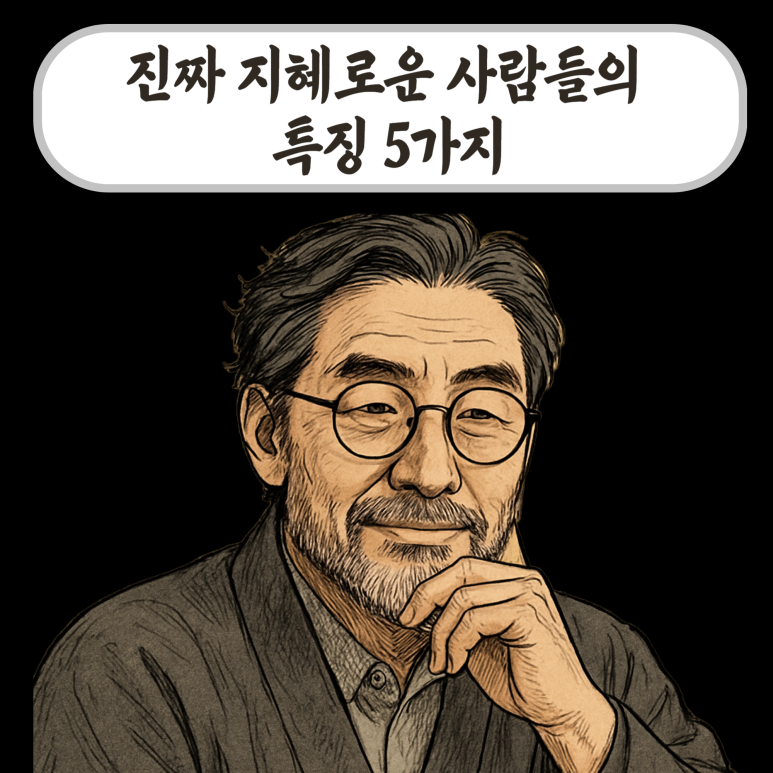 지혜로운 사람들 이미지