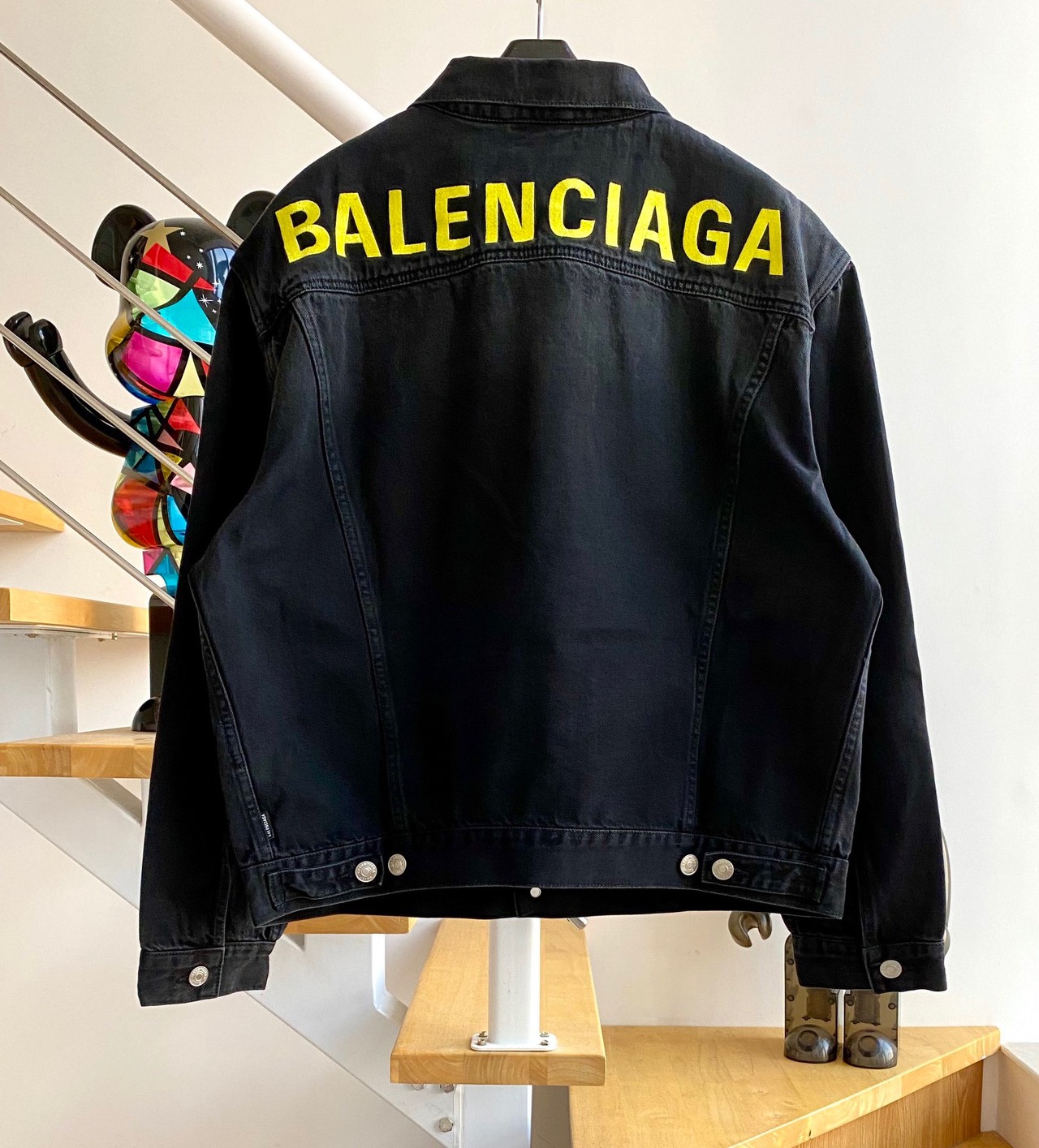  [BALENCIAGA] 발렌시아가 로고 데님 자켓 557351 TEW35 1103