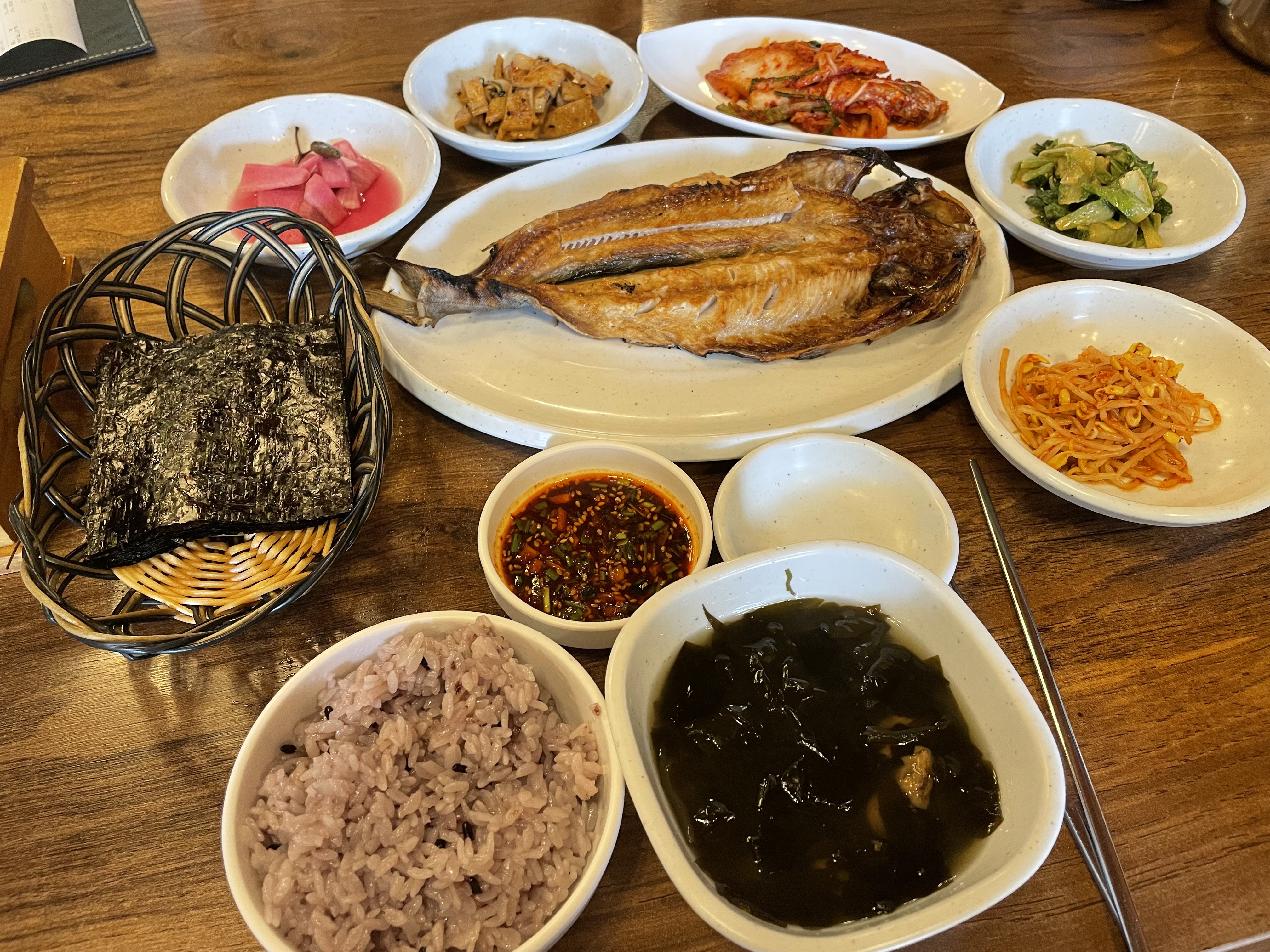  의왕 청계동 맛집 : 생선구이 전문점 '굼터'에서 먹은 임연수 구이