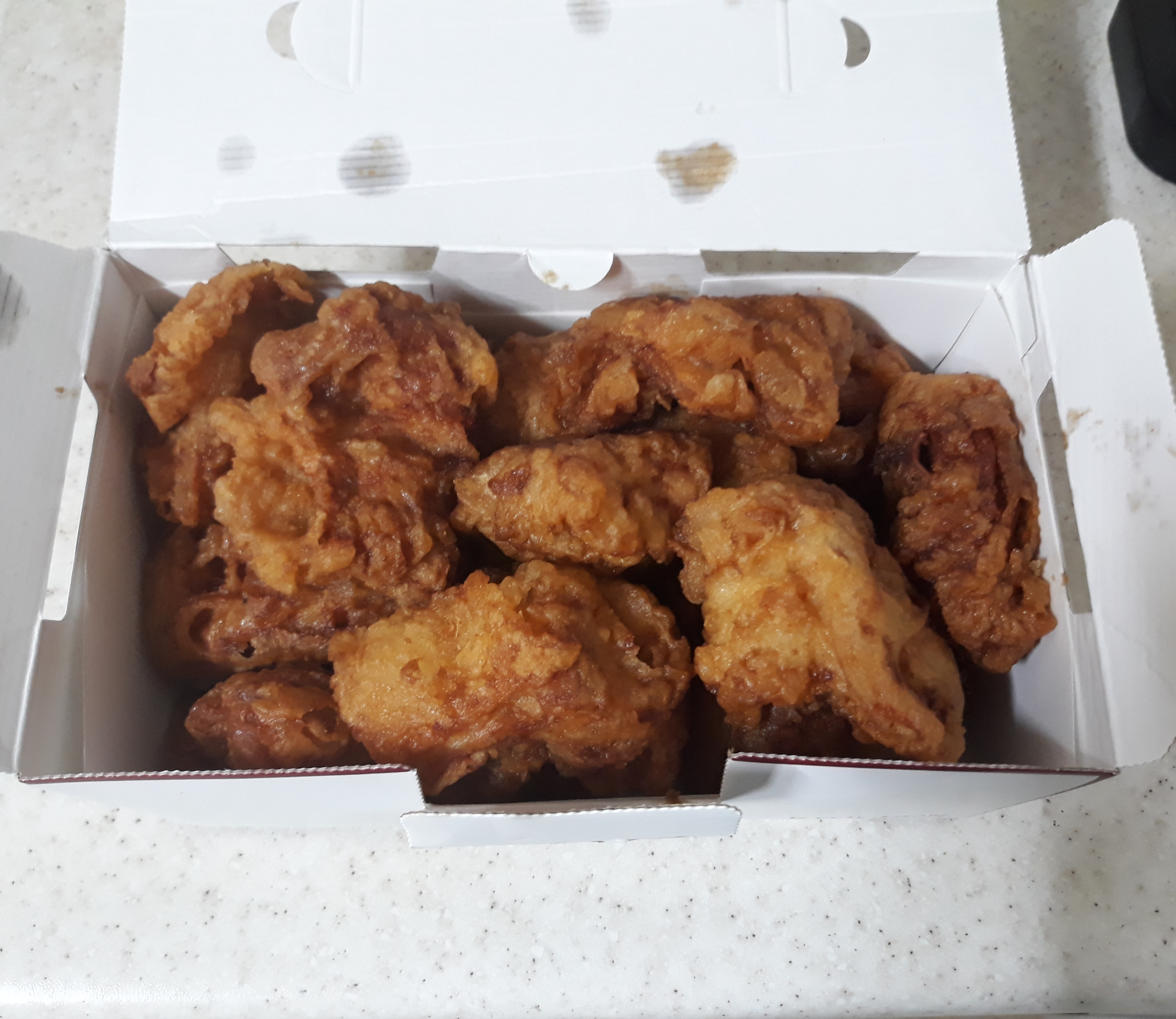  배달음식 으로 먹은 교촌 치킨