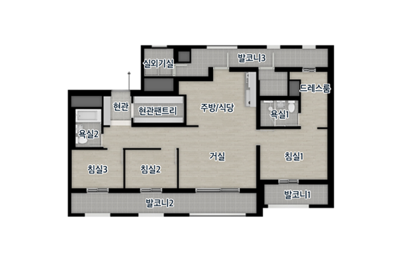 e편한세상 옥정 리더스가든 84A