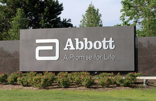 애보트(Abbott Laboratories) 기업 로고 이미지