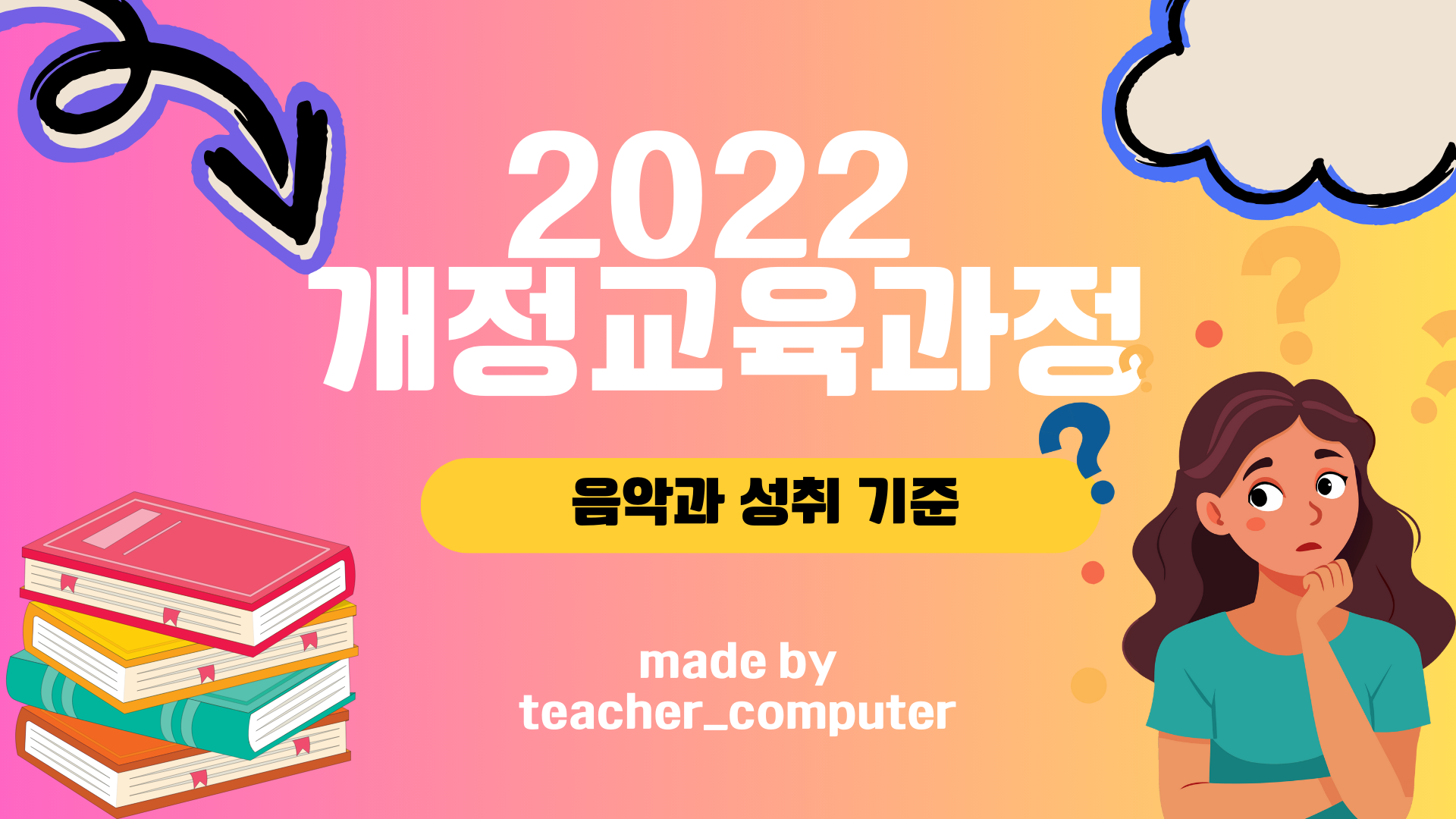 2022 개정교육과정 음악 성취 기준