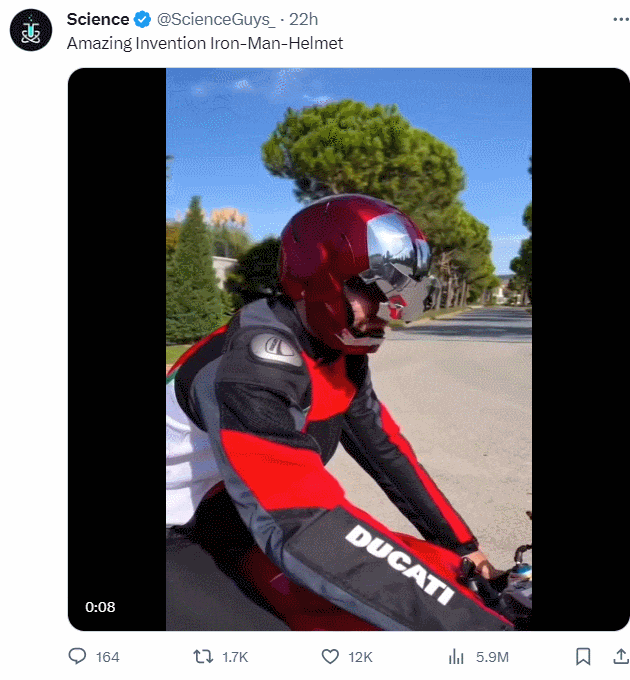 아이언 맨 헬멧 ㅣ 스핀 안정화 자기 부상 VIDEO: Amazing Invention Iron-Man-Helmet ㅣ Spin-stabilized magnetic levitation