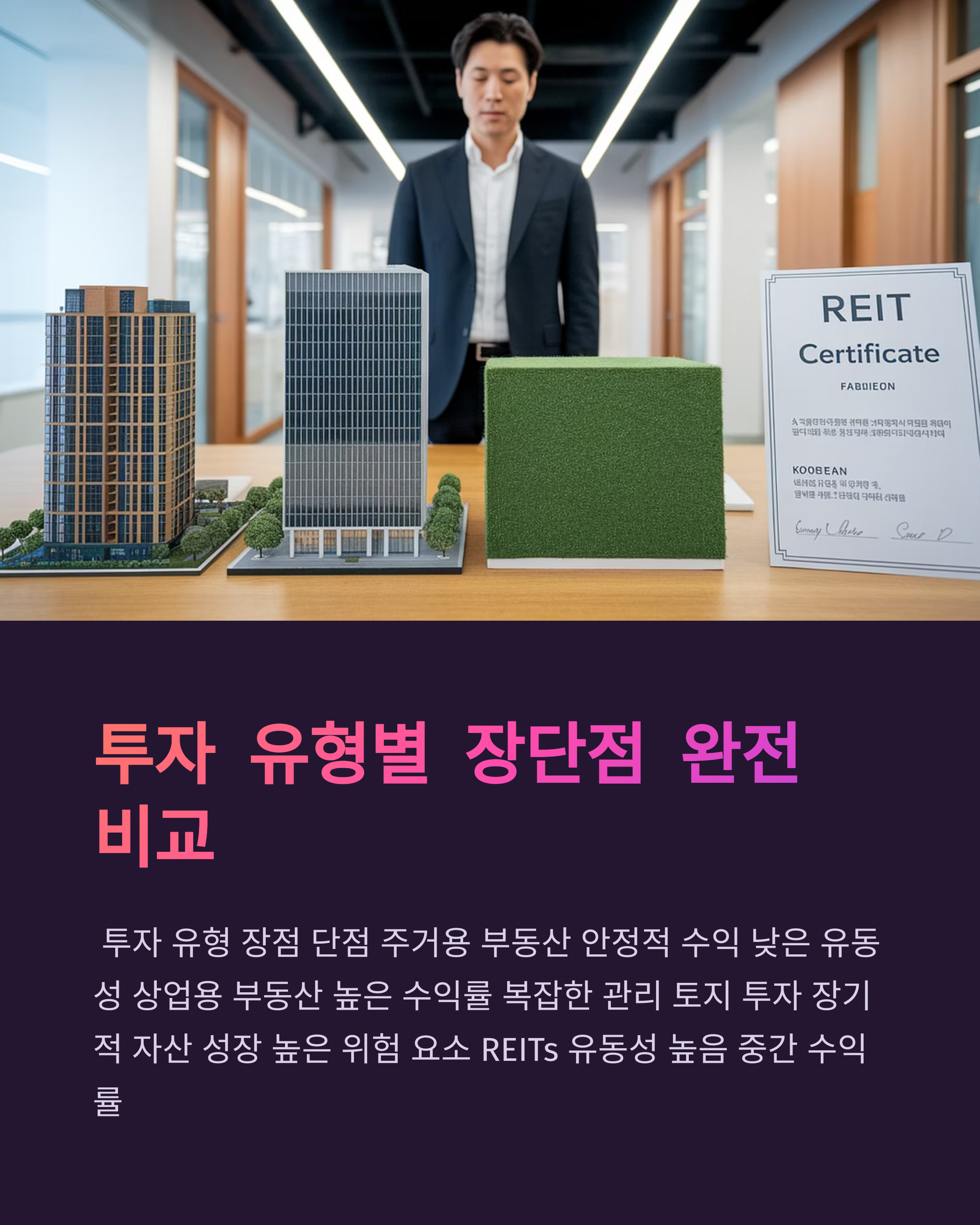 &lt;img src=&quot;2-투자-유형별-장단점-완전-비교.jpg&quot; alt=&quot;2. 투자 유형별 장단점 완전 비교 이미지&quot; /&gt;