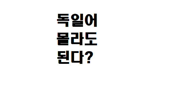  독일어 몰라도 독일어 웹 사이트를 쉽게 이용할 수 있는 방법