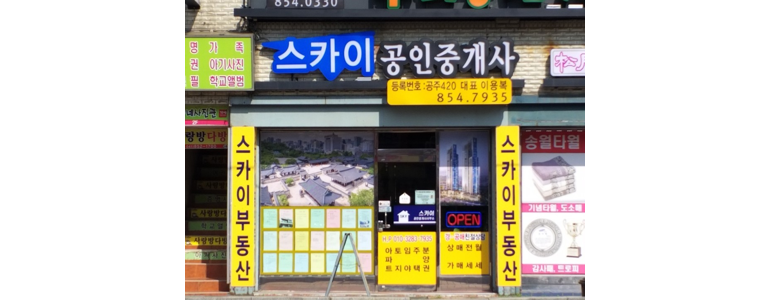 공주시 부동산 중개업