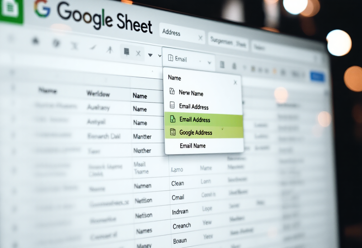 구글시트 입력값 자동완성 기능 활성화 및 커스터마이징 가이드