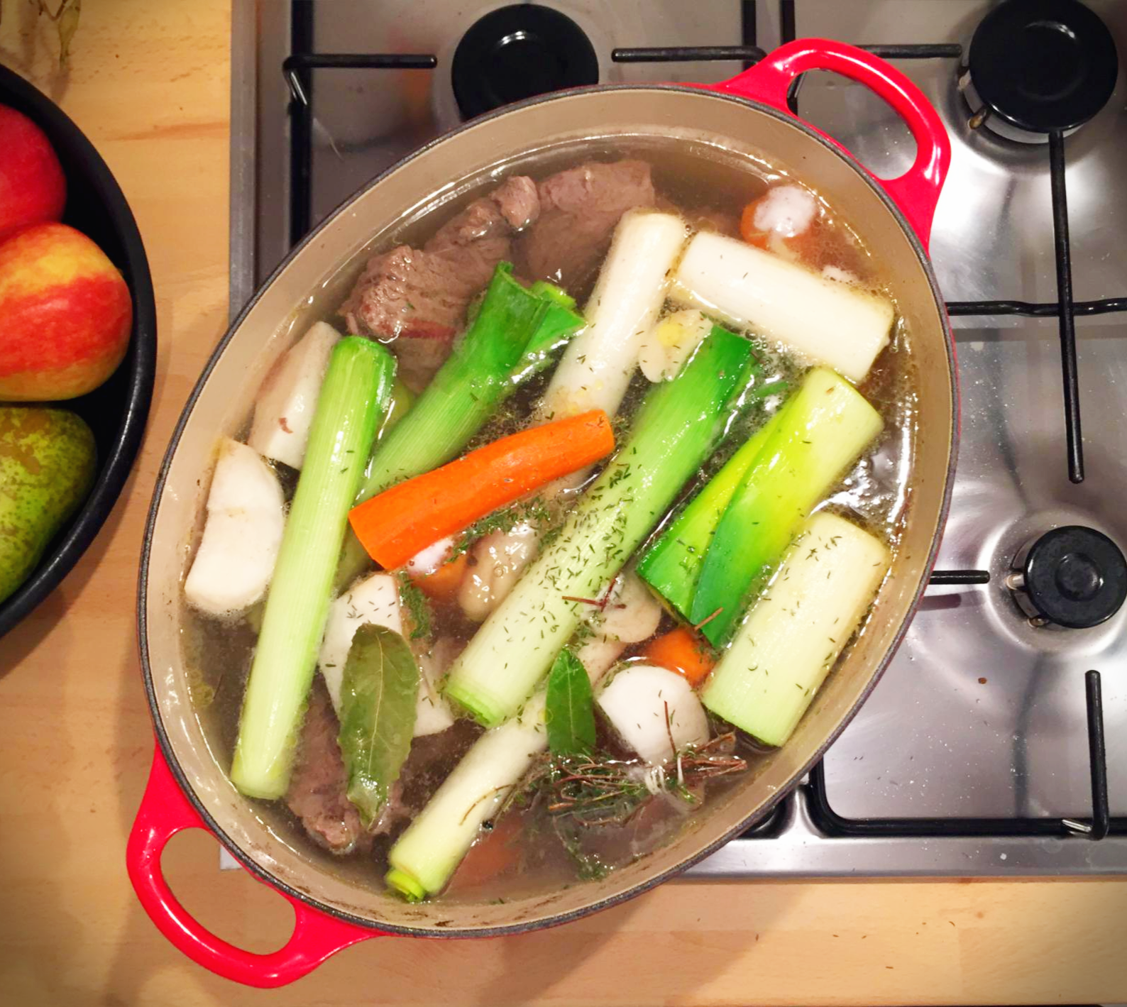  포토푀(Pot au feu) 만들기, 든든한 프랑스식 보양식, 진짜가 나타났다 !