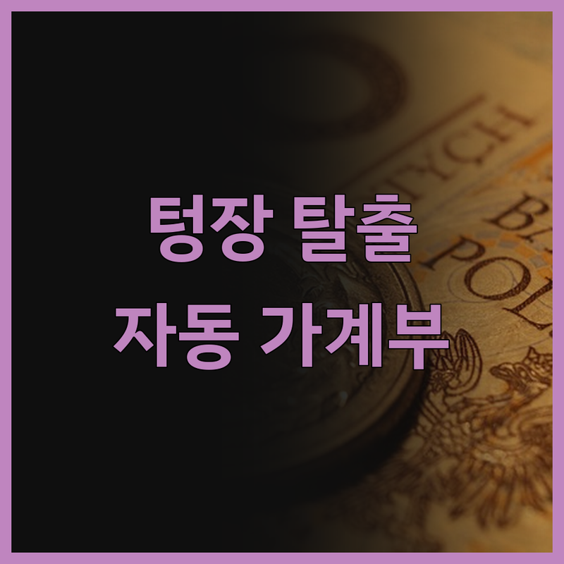 냐옹가계부로 텅장 탈출! 엑셀 자동화