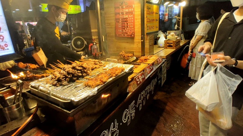 야시장 맛집