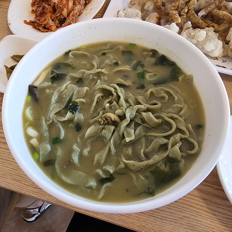 제주 마두천손칼국수 보말칼국수