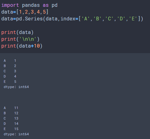  Python Pandas - 판다스 연산