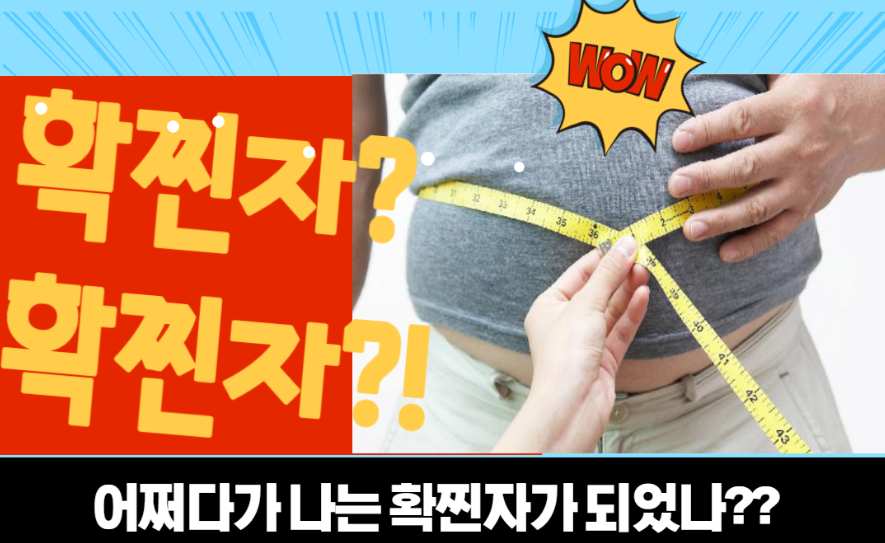  어쩌다가 나는 확찐자가 되었을까?? (feat. 다이어트)