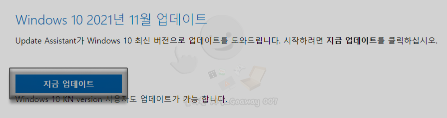 수동 업데이트 진행 + 자동 업데이트 진행