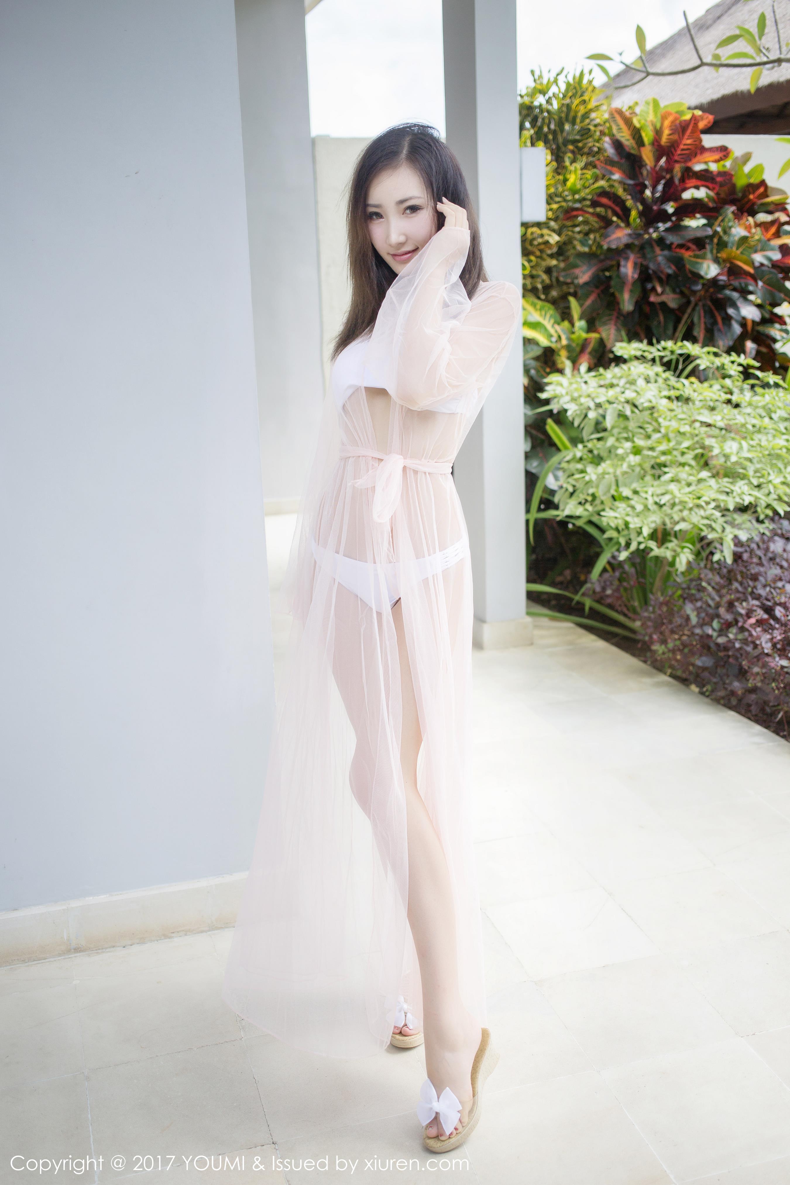 hot see through lingerie Chinese girl