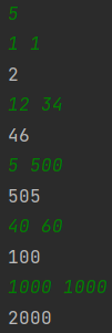  [백준 - python] 15552번: 빠른 A+B