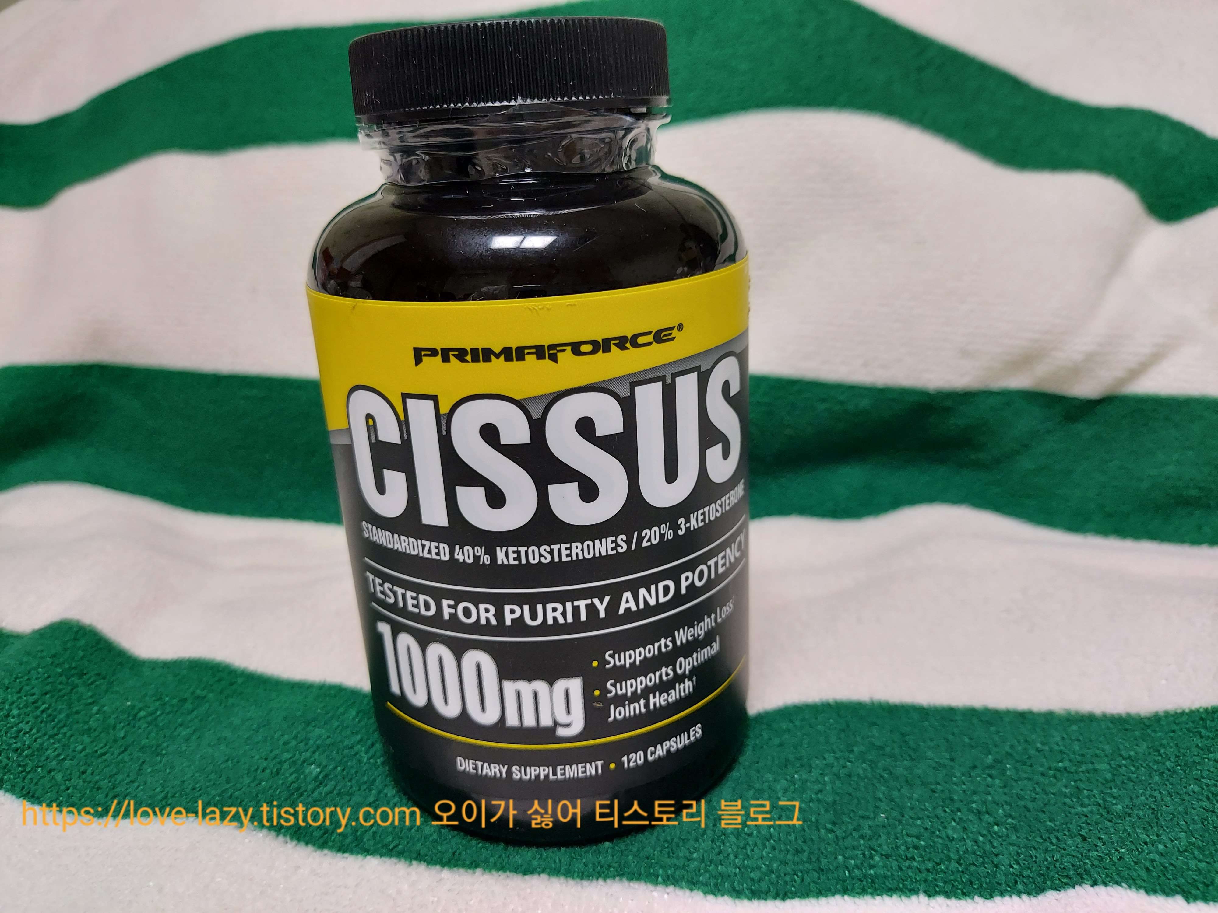  아이허브 시서스 프리마 포스 Primaforce cissus 시서스 복용법과 효능