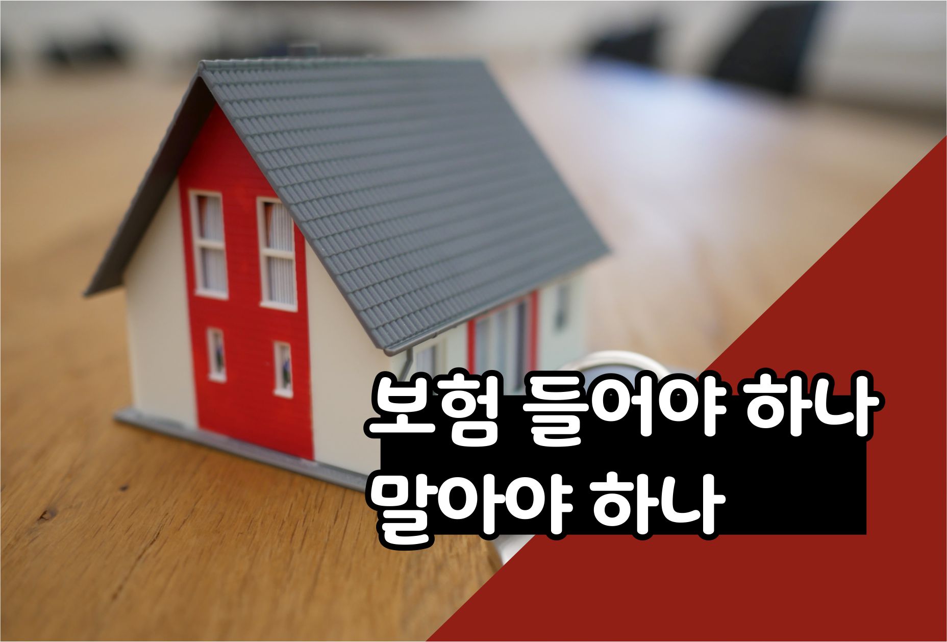  보험 가입은 꼭 해야하는 것일까