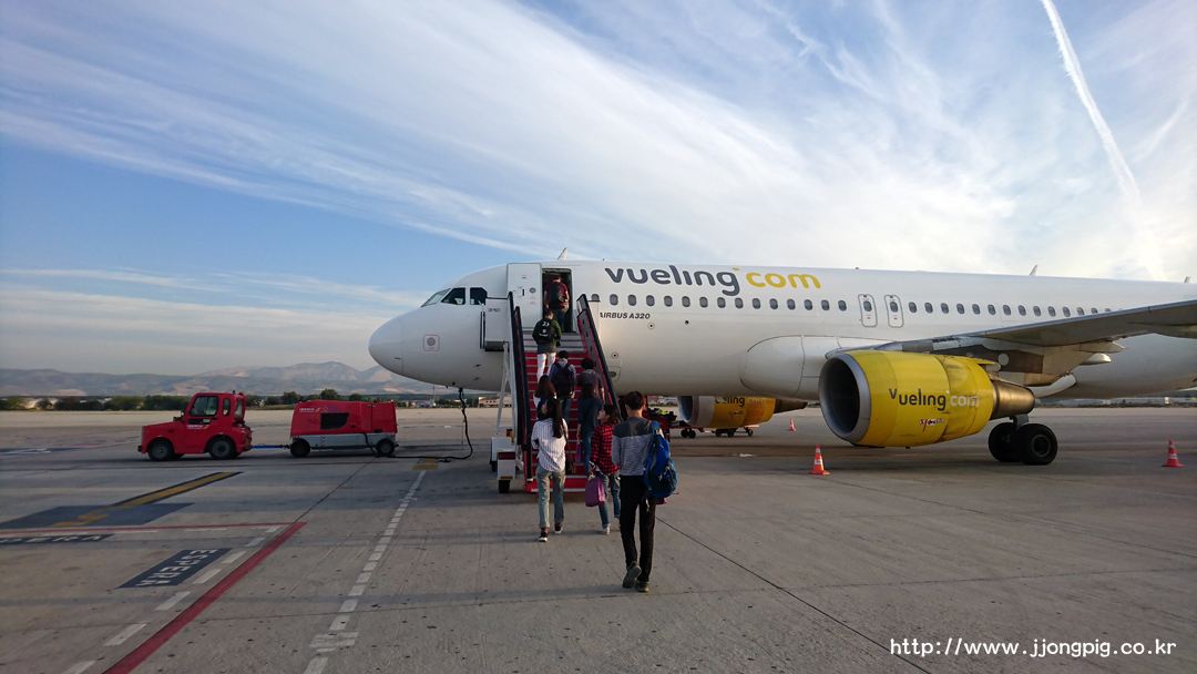 부엘링 Vueling VY VLG EC-LVB A320-200 Airbus A320-200 A320 그라나다 Granada 그라나다 Granada GRX LEGR