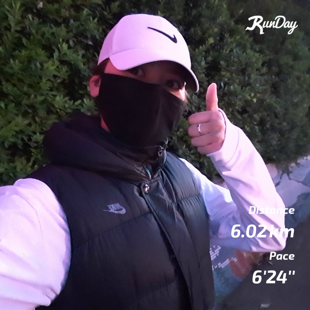 러닝 Day8] 공복 유산소 달리기:-)🏃‍♀️👍