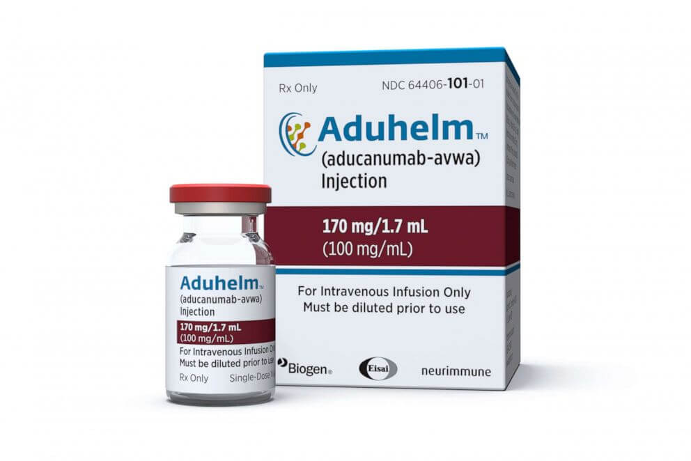  FDA, 최초의 치매 치료약 '아두헬름' 승인 FDA Grants Accelerated Approval for Alzheimer’s Drug