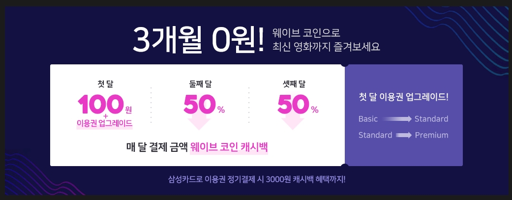 웨이브 요금제 정리 및 사용 후기