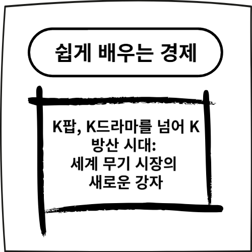 K팝, K드라마를 넘어 K방산 시대: 세계 무기 시장의 새로운 강자