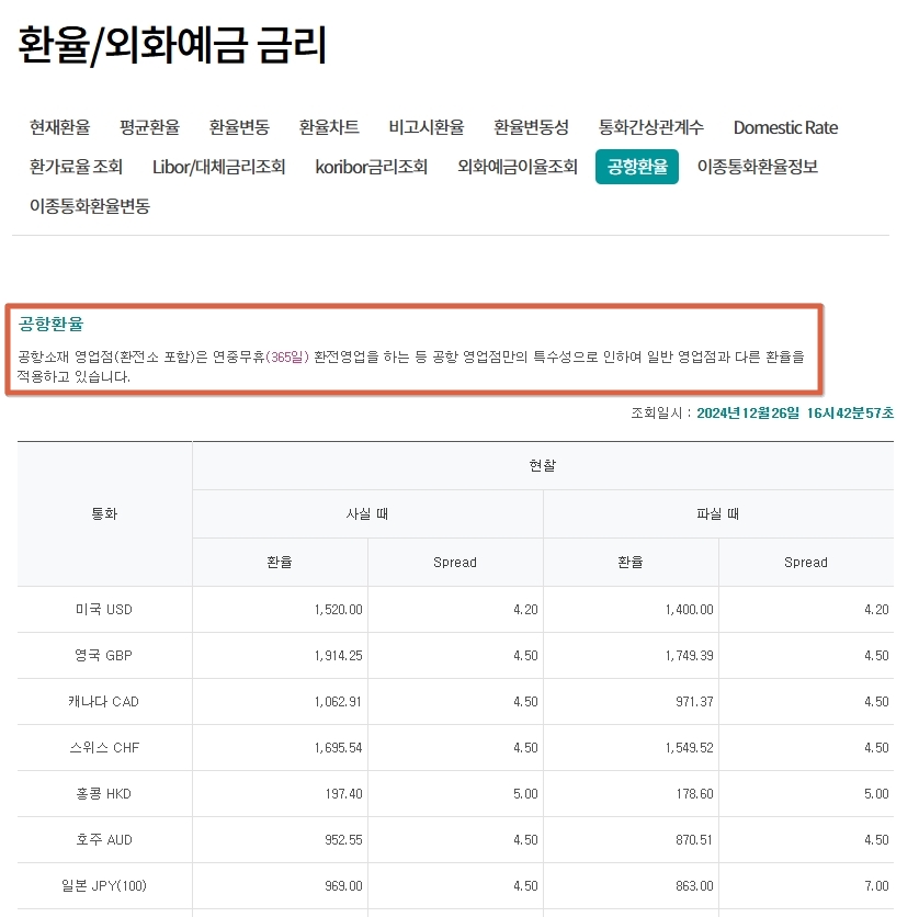 공항환율