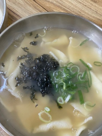 칼국수 만두