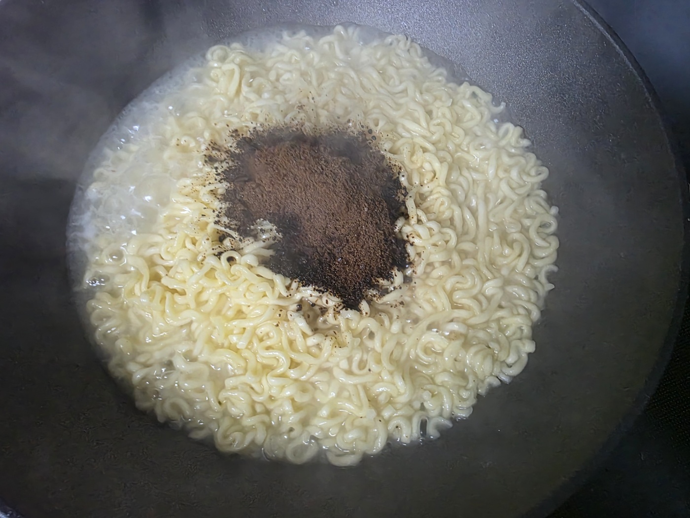 가루스프 투입