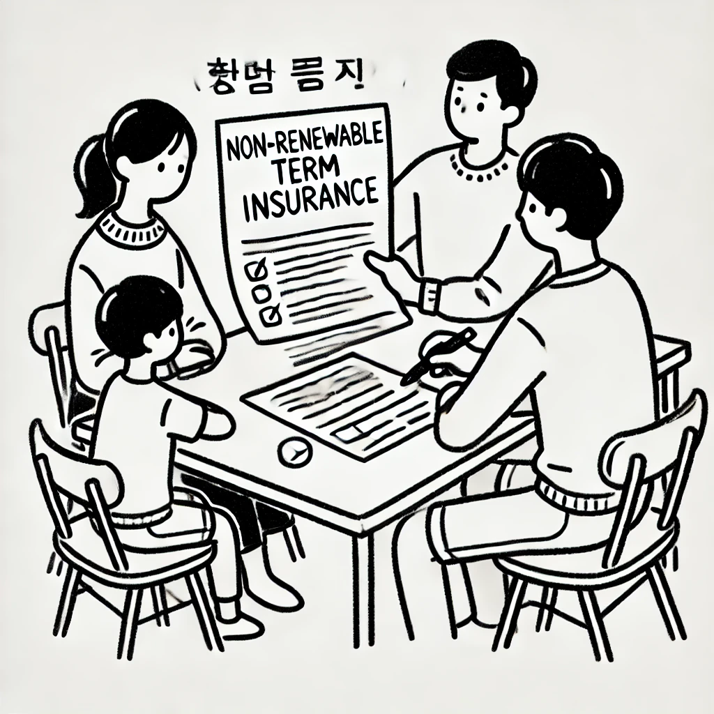 비갱신정기보험 관련 이미지