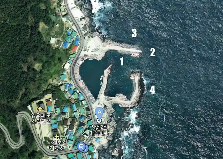 사진2리-위성사진