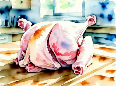 생닭