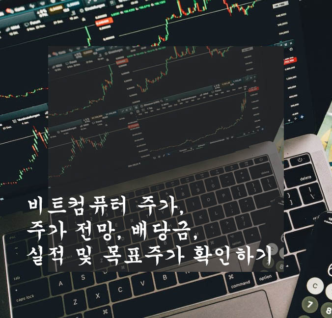  비트컴퓨터 주가, 주가 전망, 배당금, 실적 및 목표주가 확인하기