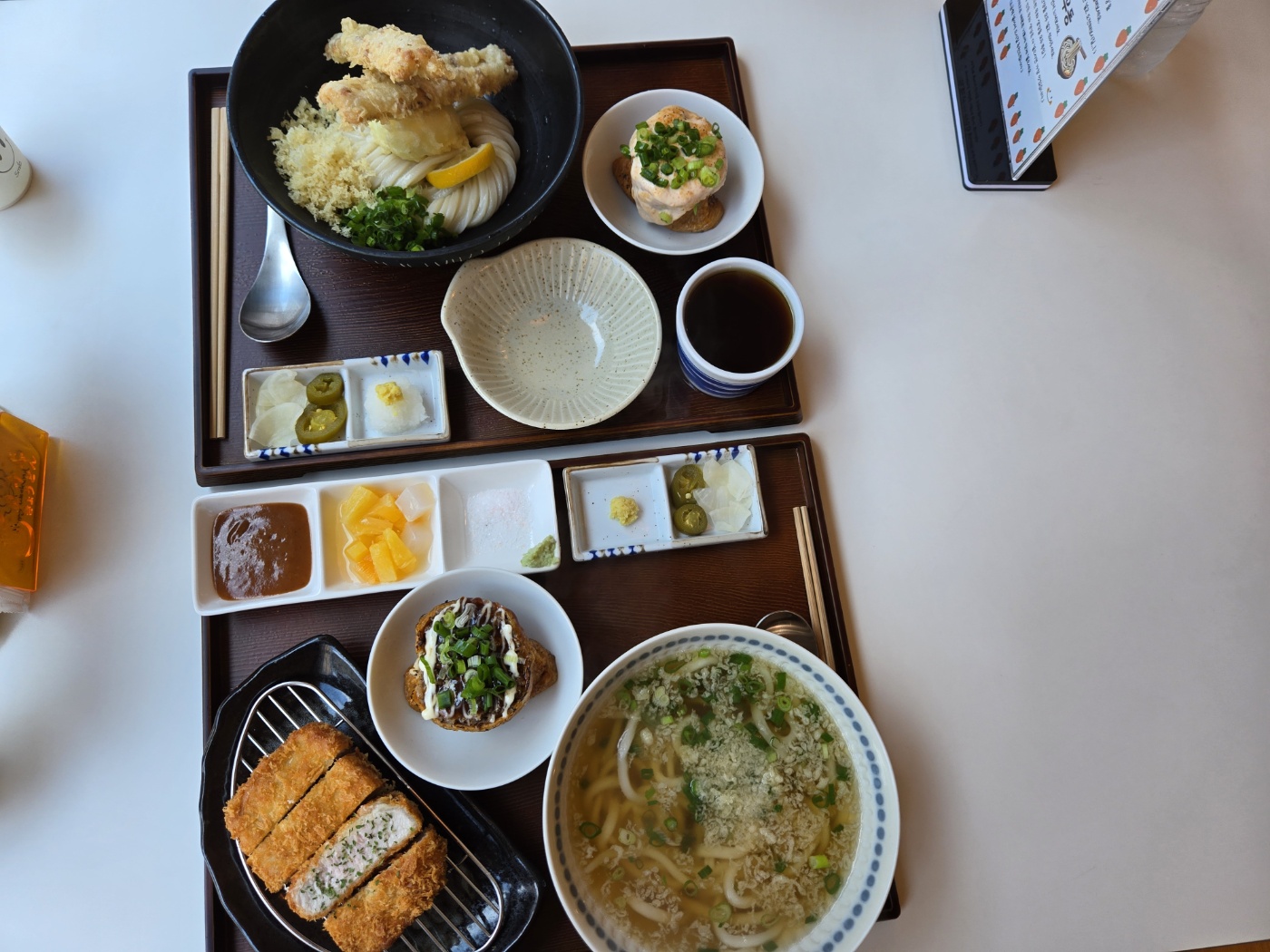 우동 세트